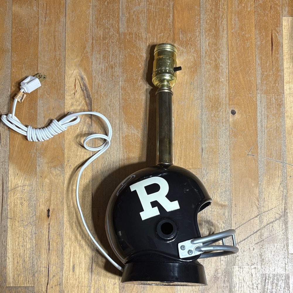 New Old Stock vintage Ottawa Rough Riders helmet lamp
